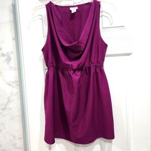 Motherhood Maternity Top | Scallop Neckline | Pretty Color | Comfortable